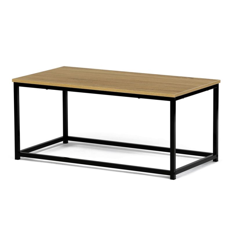 Stôl konferenčný, 90x48x41 cm, MDF, dekor divoký dub