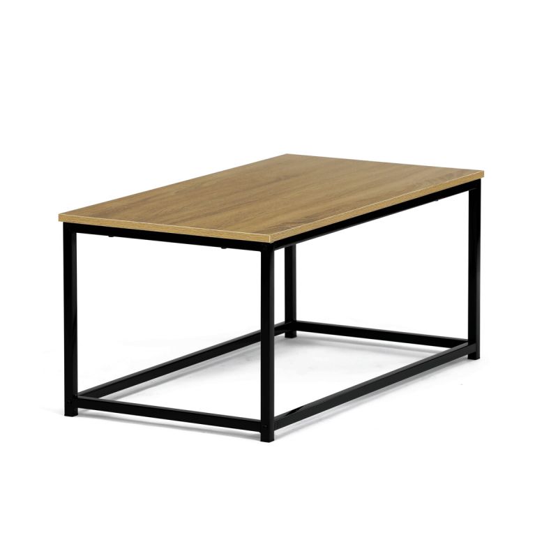 Stôl konferenčný, 90x48x41 cm, MDF, dekor divoký dub