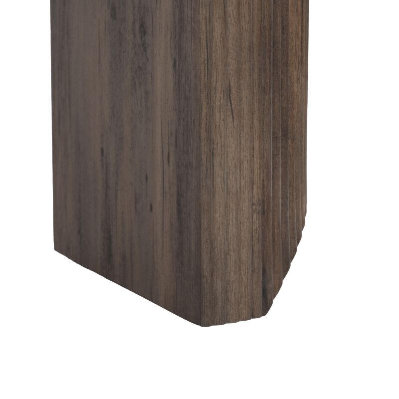 Stôl jedálenský, 200x100x76 cm, MDF doska, 3D dekor orech 