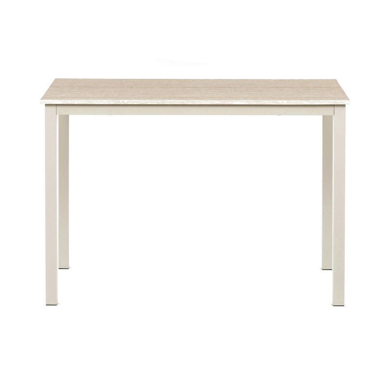 Jedálenský stôl 110×70×75 cm, MDF travertín