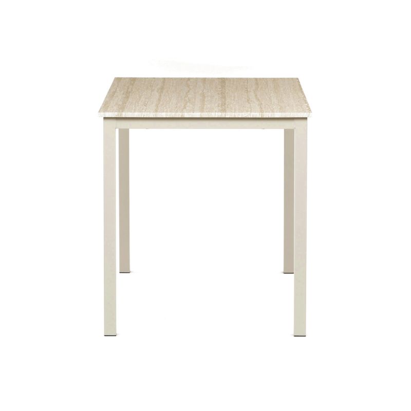 Jedálenský stôl 110×70×75 cm, MDF travertín
