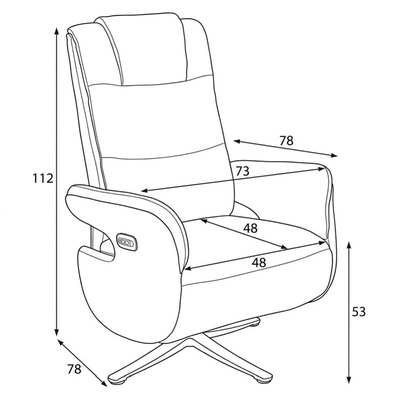 Polohovacie elektrické kreslo, béžová látka, Zero Gravity