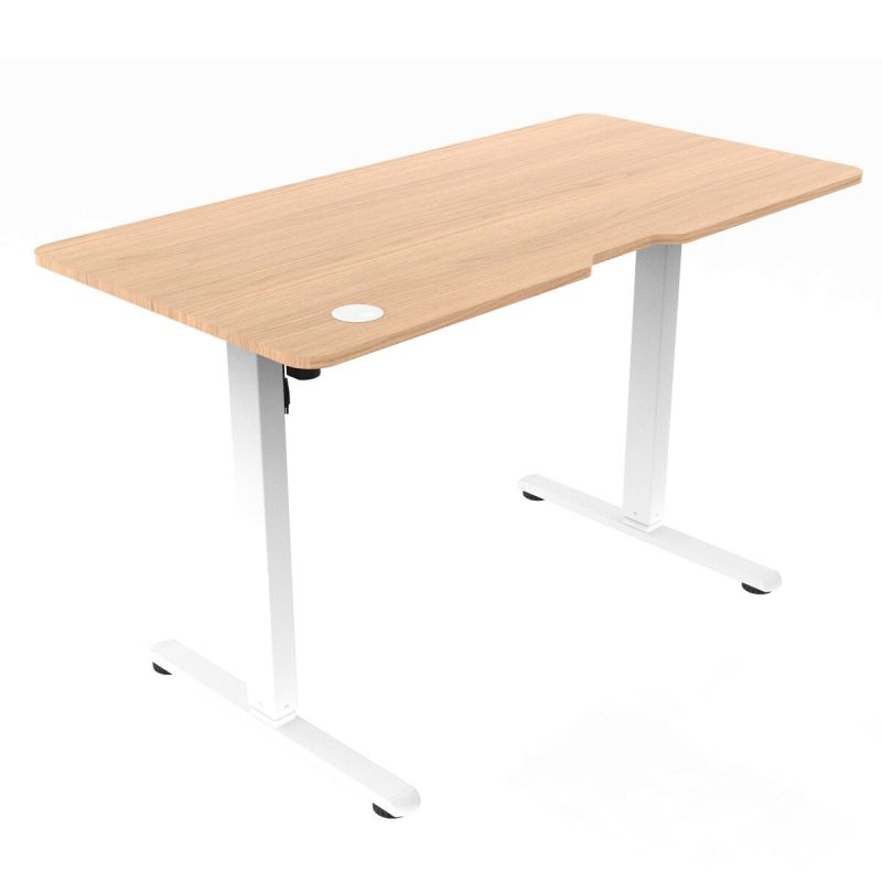 Ergonomický stôl s reguláciou výšky 120x60, melamín, dub