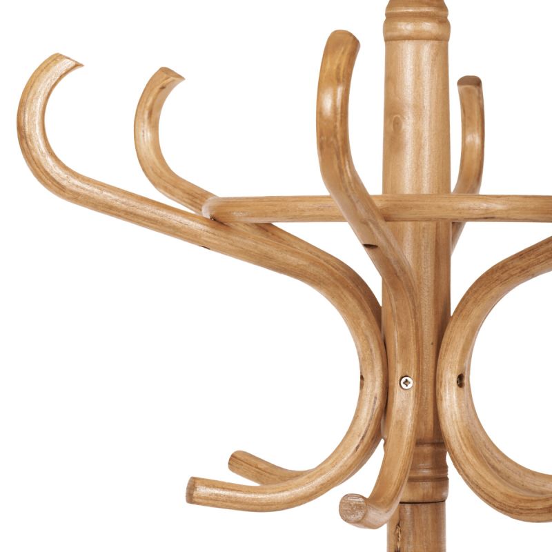 Stojanový celodrevený vešiak OAK