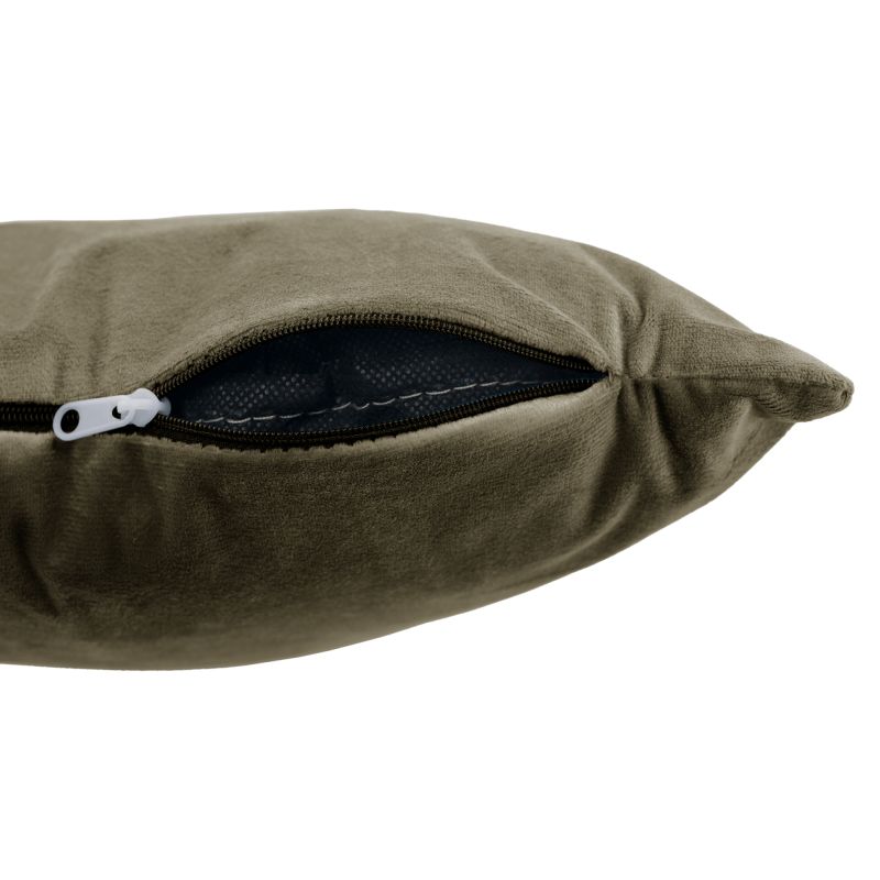 Štýlové a pohodlné kancelárske kreslo, sivohnedá Taupe Velvet látka