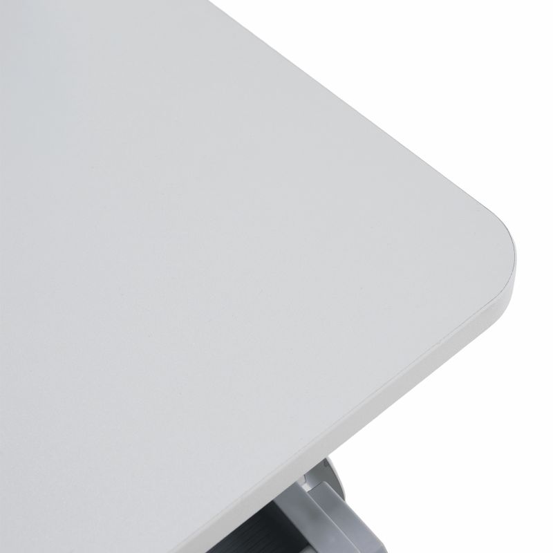 Rastúci písací stôl 80x60 cm, modro-biely