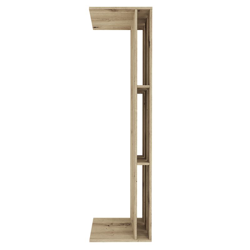 Regál do kúpeľne, dub artisan