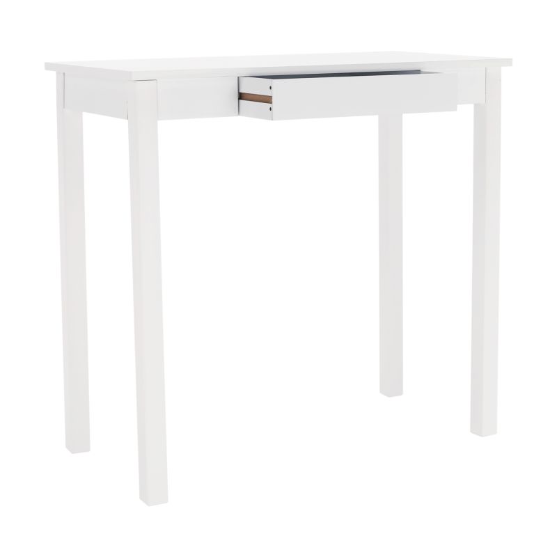 Konzolový stolík z MDF biely