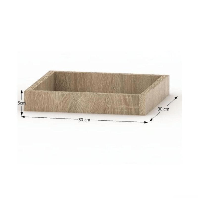 Klasický sokel ku skrinke 30x30, dub sonoma, 033