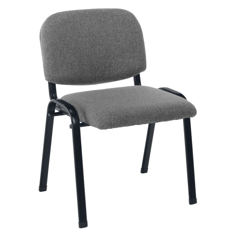 Klasická zasadacia stolička, sivá