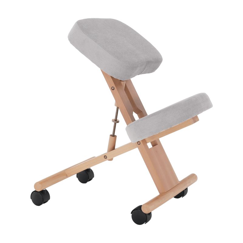 Ergonomická kľakačka, sivohnedá Taupe-buk