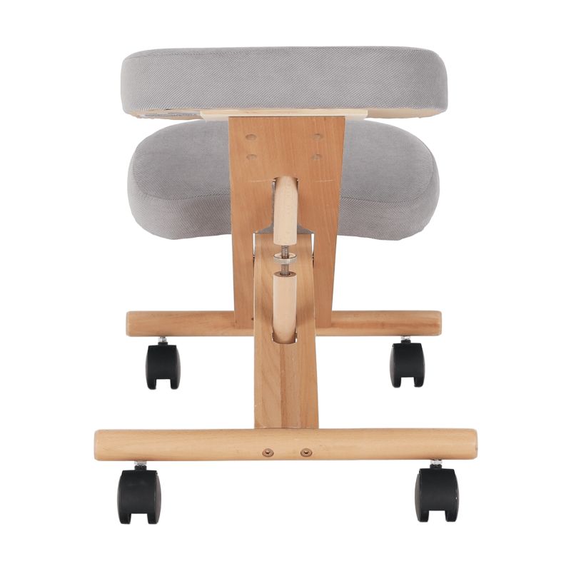 Ergonomická kľakačka, sivohnedá Taupe-buk