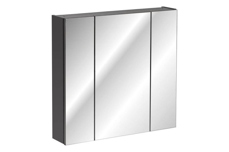 Skrinka do kúpeľne 841 Sivá diamantová