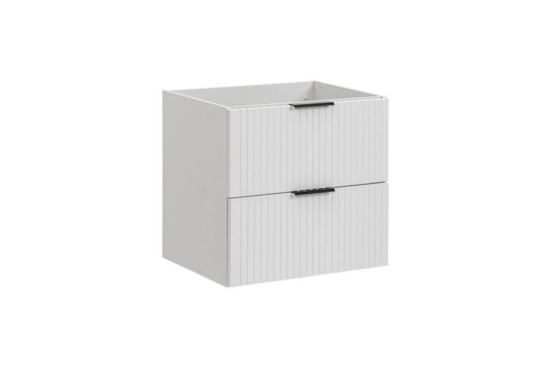 Skrinka do kúpeľne 82-60-B-2S biela-biely mat
