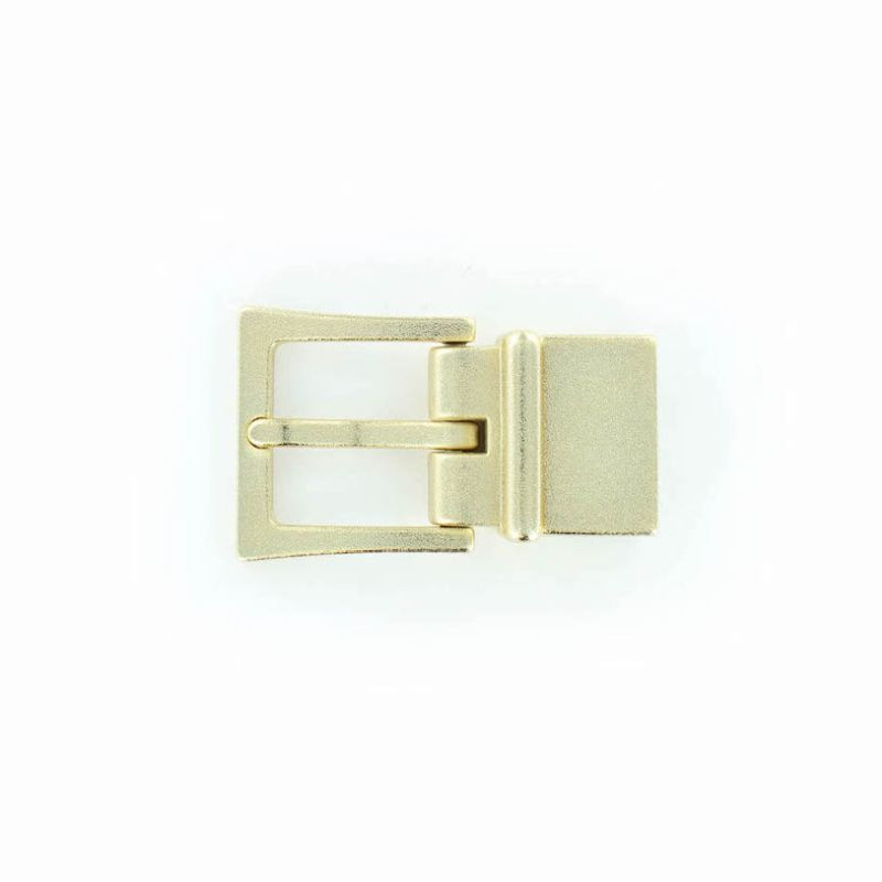 Kovová obojstranná pracka BRUSH GOLD, 25mm, Brushed Gold