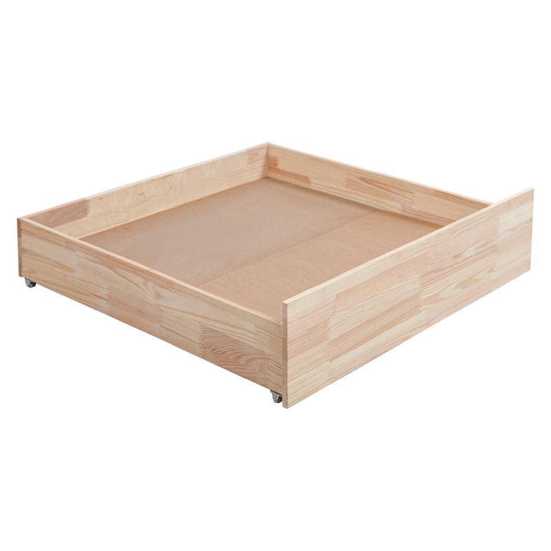 Úložný priestor pod posteľ, masív-smrek