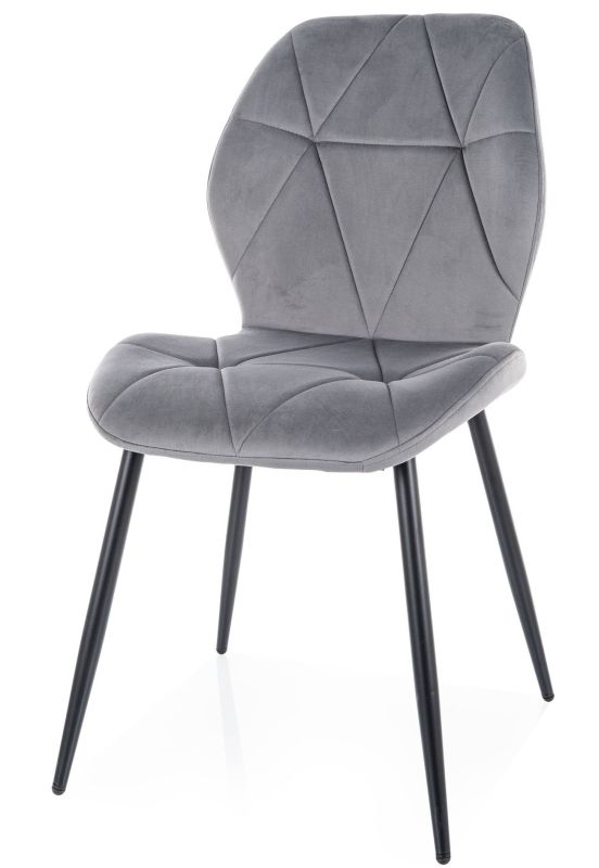 Ergonomická stolička do kuchyne, čierna-sivá bluvel 14