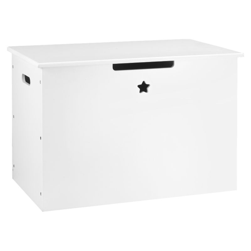 Úložný box na hračky, biely
