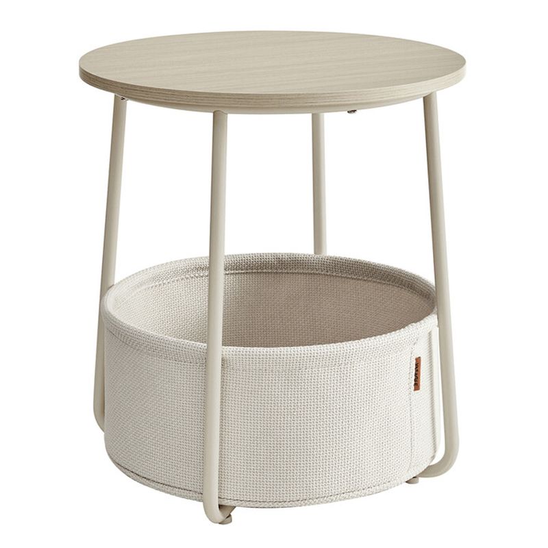 Odkladací stolík 45x45x50 cm, MDF kašmír