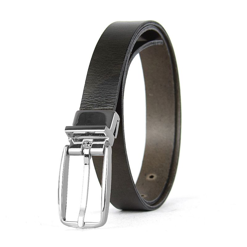Dámsky kožený opasok PRIMEHIDE SILVER, šírka 2.5cm, Olivový