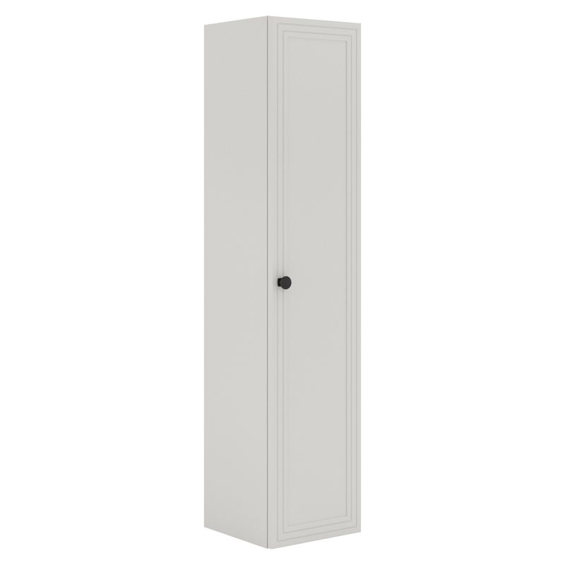 Vysoká skrinka do kúpelne, 30cm, kašmír