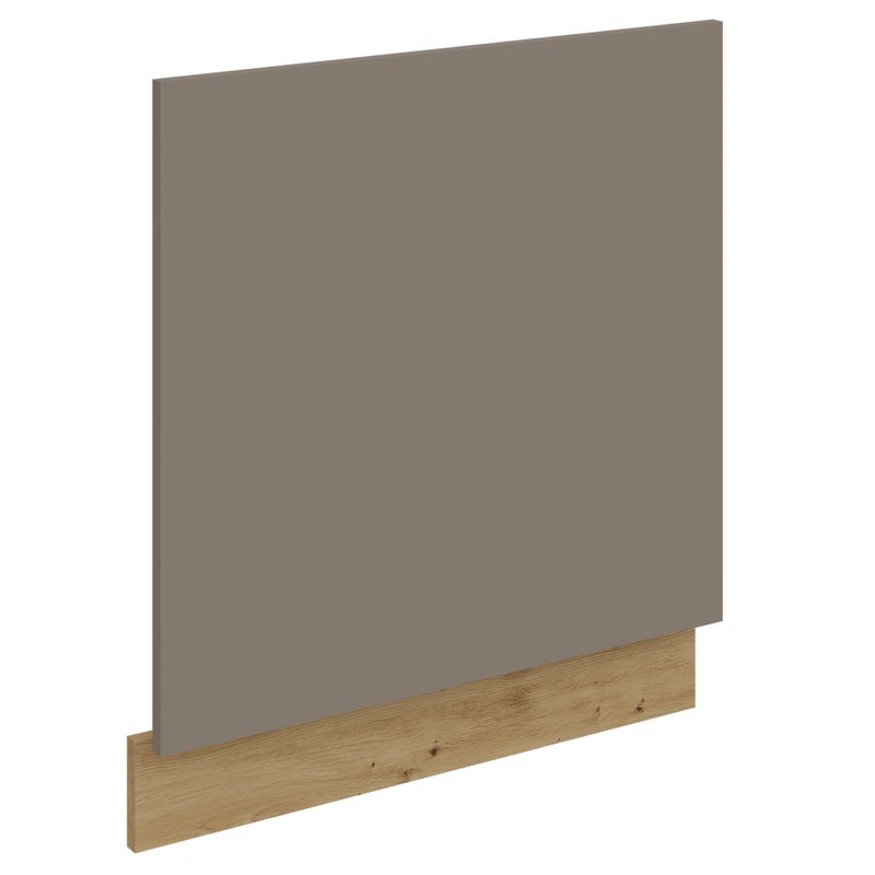 Dvierka na umývačku riadu 57x59cm, sandgrau, dub artisan