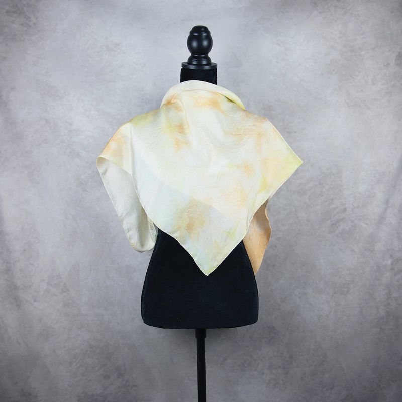 Hodvábna šatka VZOR_62, 90×85cm, Made in Slovakia