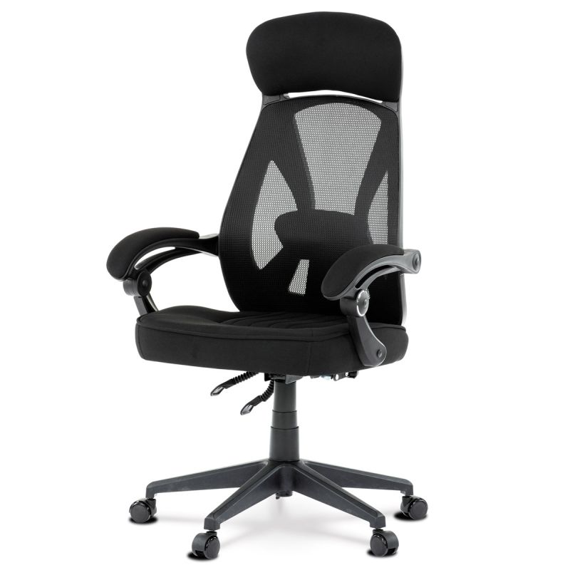 Moderné designové kreslo v čiernom prevedení