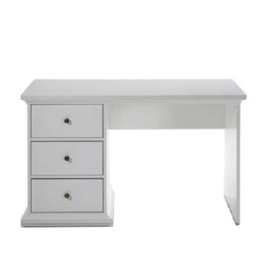 Elegantný PC stôl v bielom prevedení