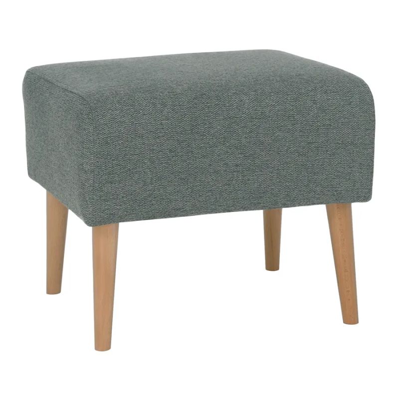 Elegantný taburet, mentol/buk