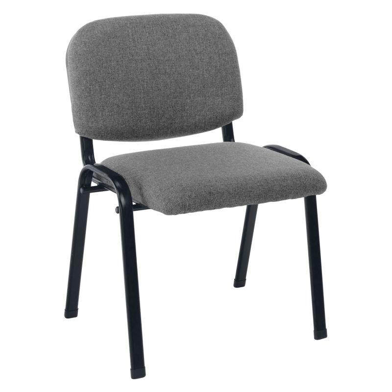 Klasická zasadacia stolička, sivá