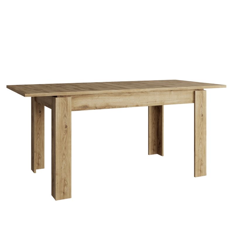 Rozkladací stôl, 132-175 cm, dub navarra