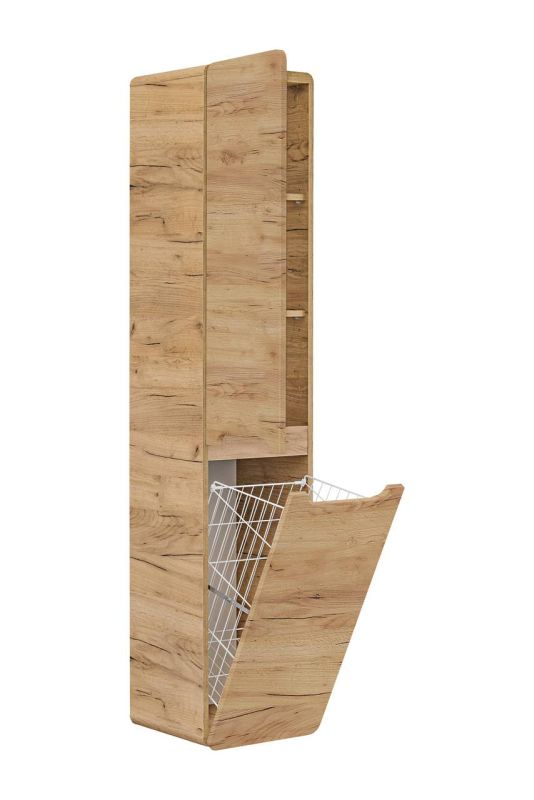 Skrinka do kúpeľne 804 dub craft zlatý