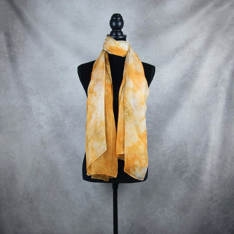 Luxusný hodvábny šál LIMITED_063 zo 100 % prírodného hodvábu, 180 x 110cm