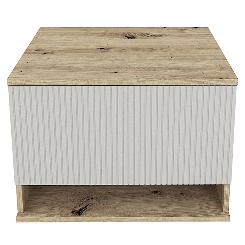 Skrinka pod umývadlo so zásuvkou, 60cm, dub artisan, kašmír