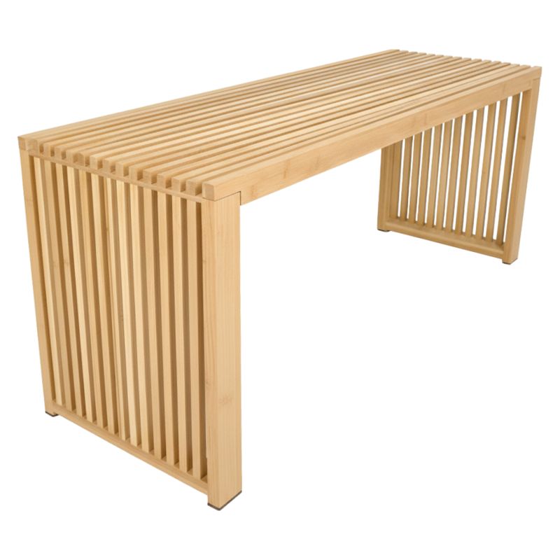 Lavica z prírodného bambusu 90cm