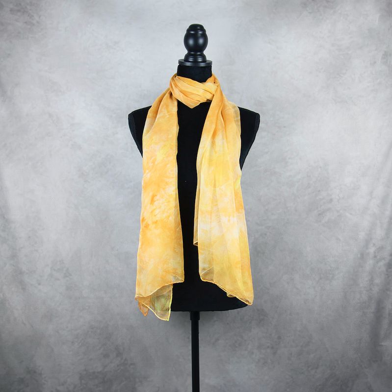 Luxusný hodvábny šál LIMITED_066 zo 100 % prírodného hodvábu, 180 x 110cm