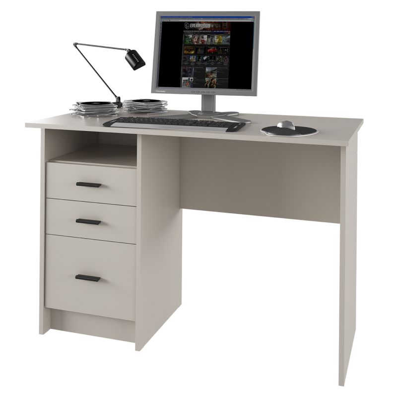 Jednoduchý PC stôl vyrobený z kvalitnej DTD, kašmír
