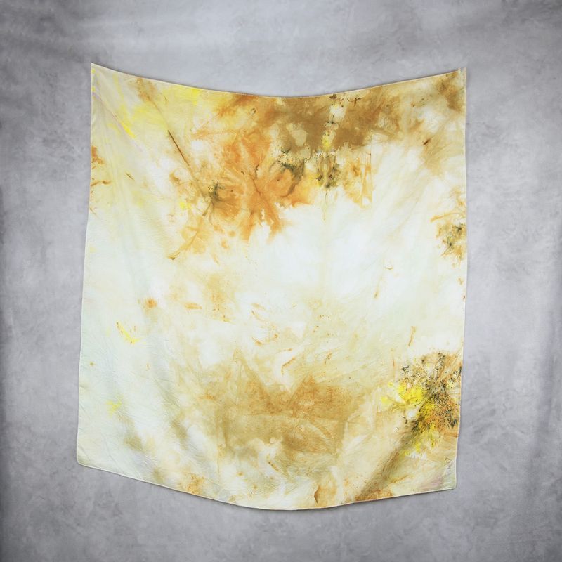 Hodvábna šatka VZOR_85, 100 % prírodný hodváb, 85 × 90 cm
