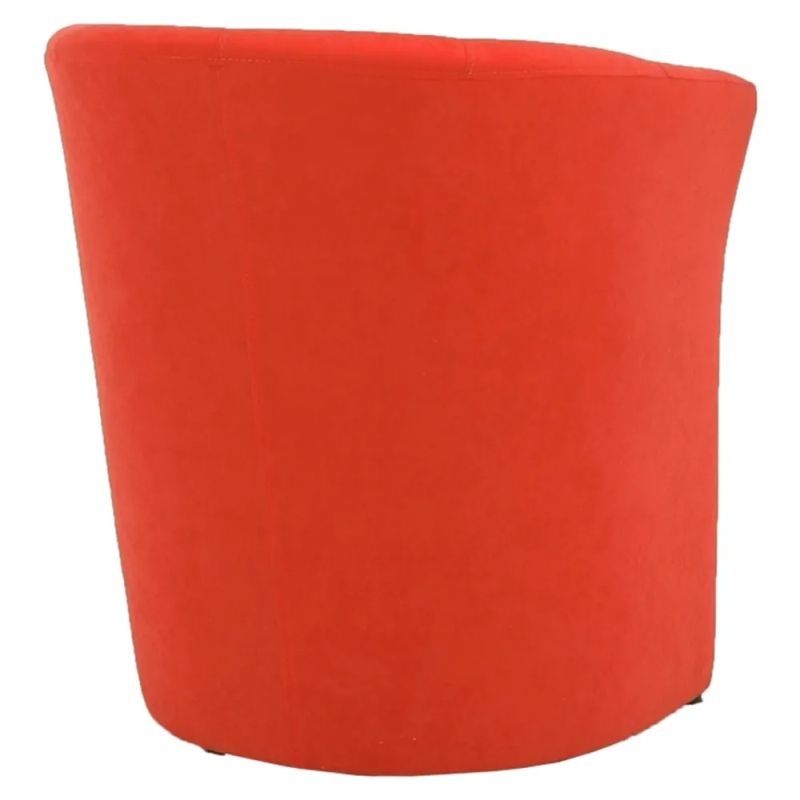 Elegantné kreslo, oranžová látka