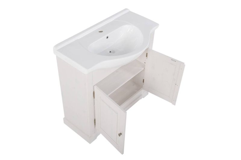 Kúpeľňová skrinka 862 biela