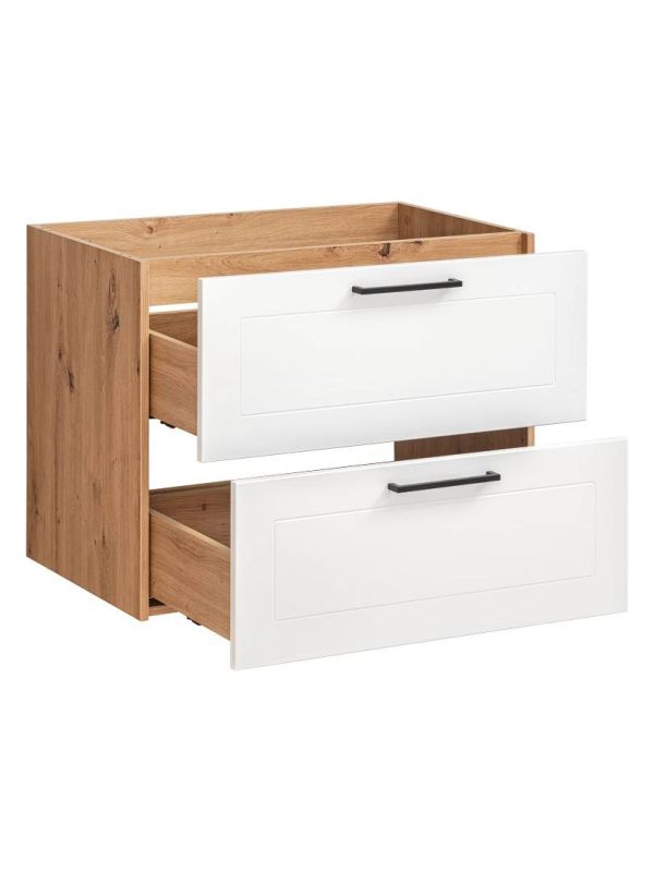 Skrinka do kúpeľne 821 artisan oak/white