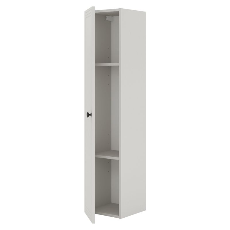 Vysoká skrinka do kúpelne, 30cm, kašmír