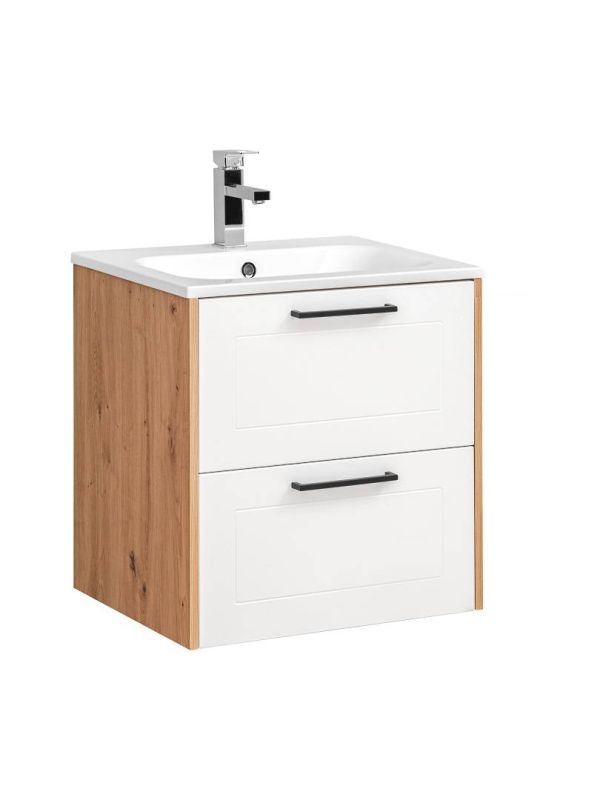 Skrinka do kúpeľne 820 artisan oak/white