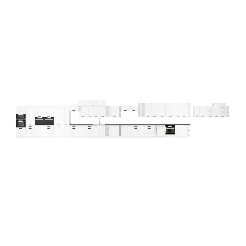 Horná skrinka, biela, 40 G-72 1F, 1x dvierka