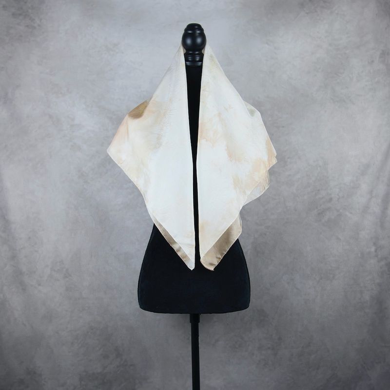 Hodvábna šatka VZOR_76, 85×90cm, Made in Slovakia