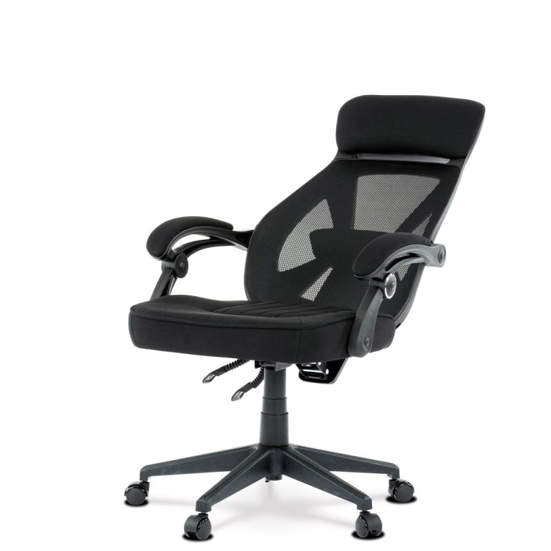 Moderné designové kreslo v čiernom prevedení