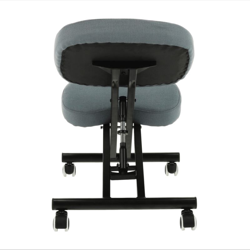 Ergonomický kľakosed, svetlosivá-čierna