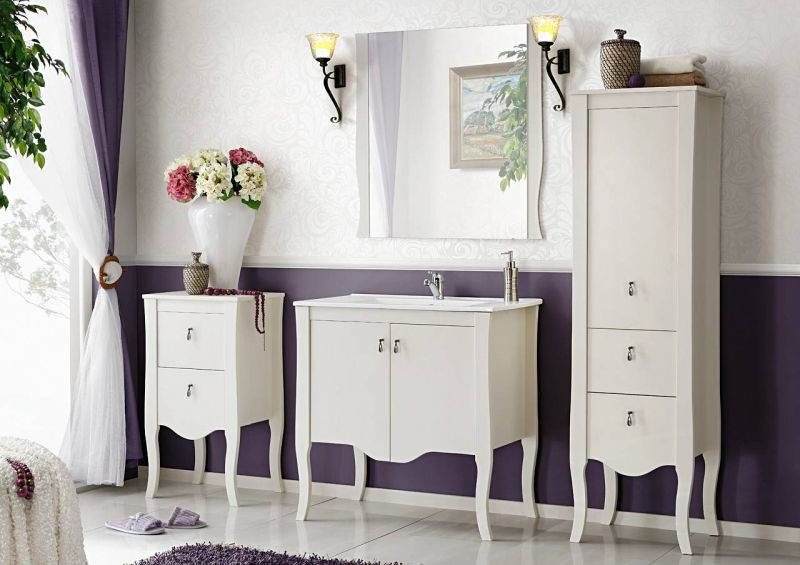 Kúpeľňová skrinka ELISABETH 821 biela