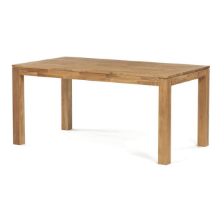 Jedálenský drevený stôl 160x90, masív dub biely, povrchová úprava olejom